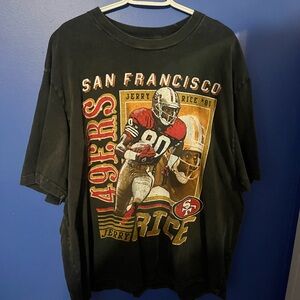 Abercrombie & Fitch Black NFL T-Shirt